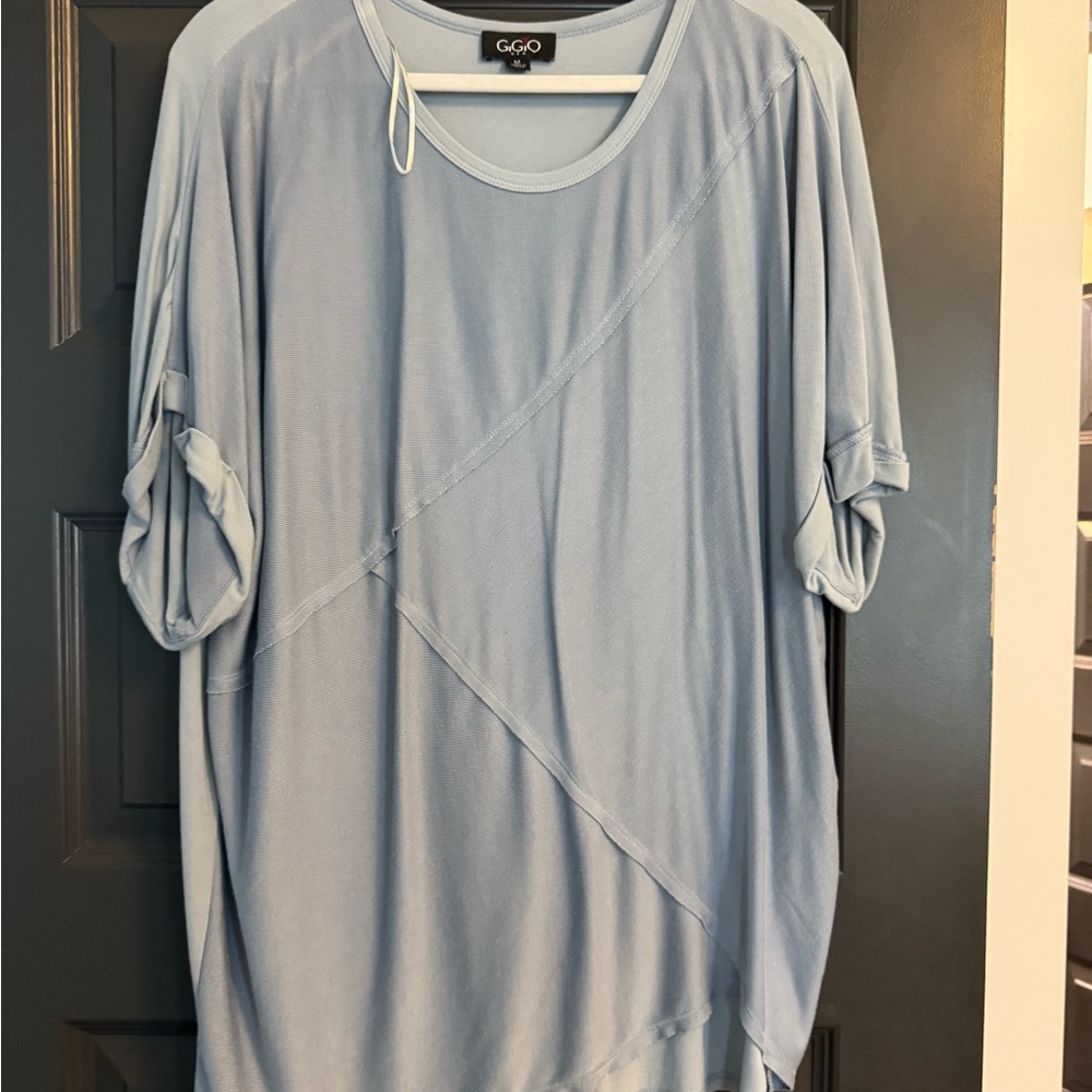 Women's Light Blue Top